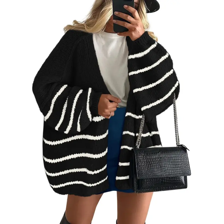 Danielle | Cosy Oversized Lantern Sleeve Cardigan