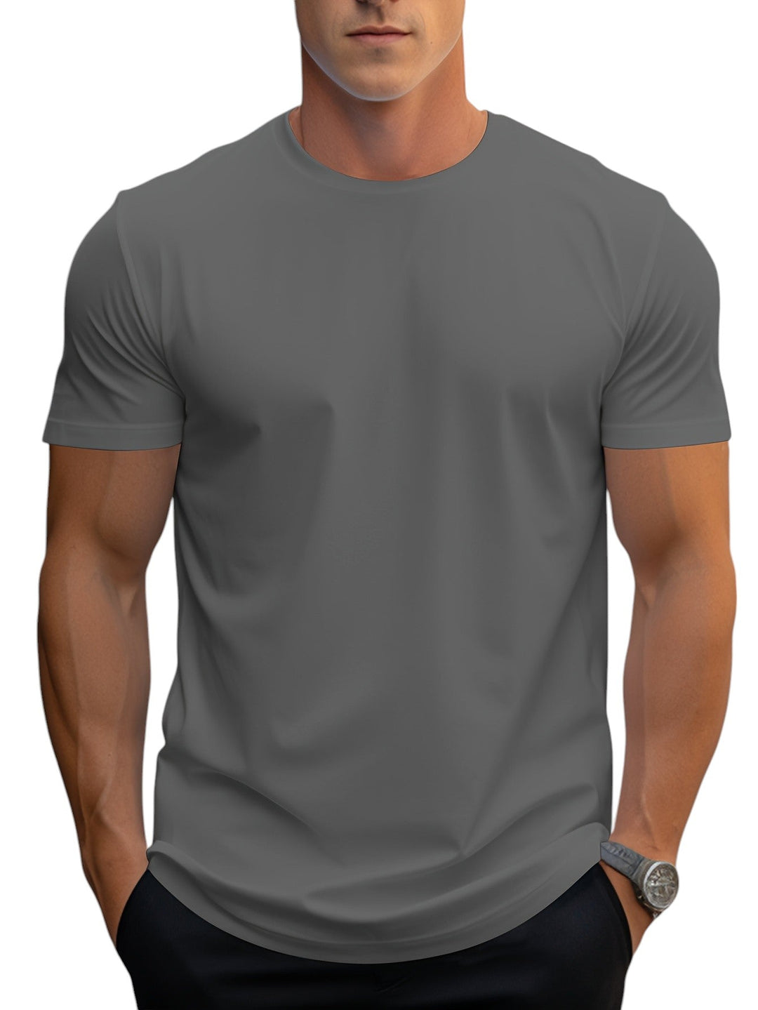 Felix - Regular-Fit Soft-Neck T-Shirt