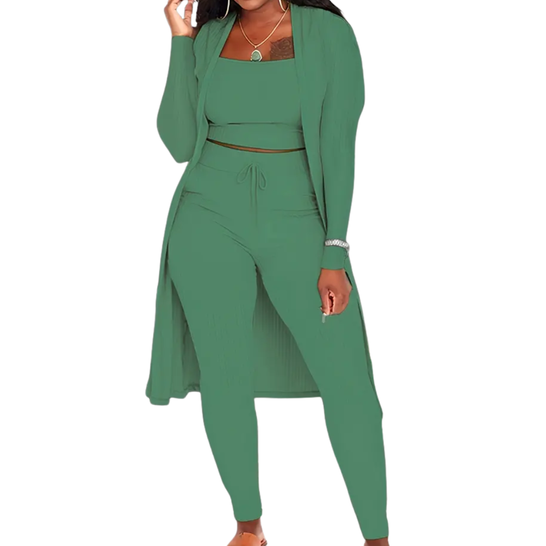 Grace | Cosy Knit Open Front Co-ord Set