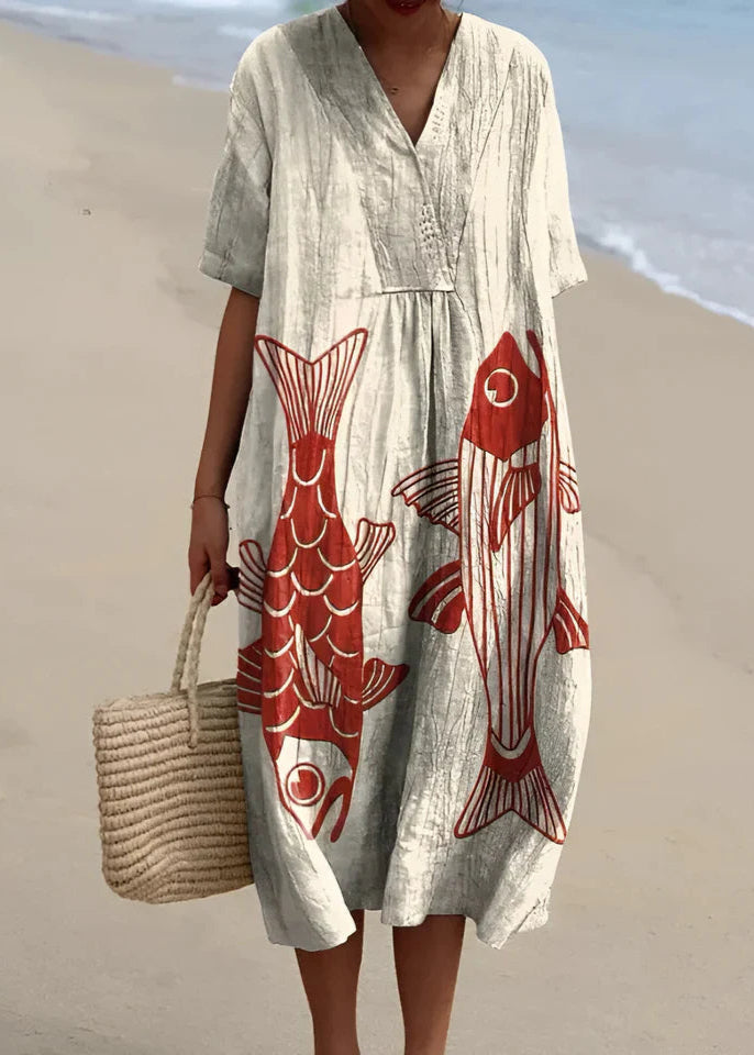 Madison - Elegant Geometric Dress