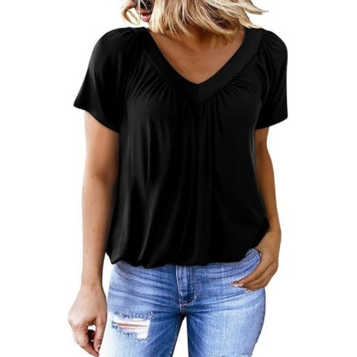 Heidi | Casual V-Neck Top