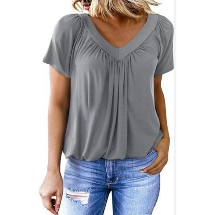 Heidi | Casual V-Neck Top