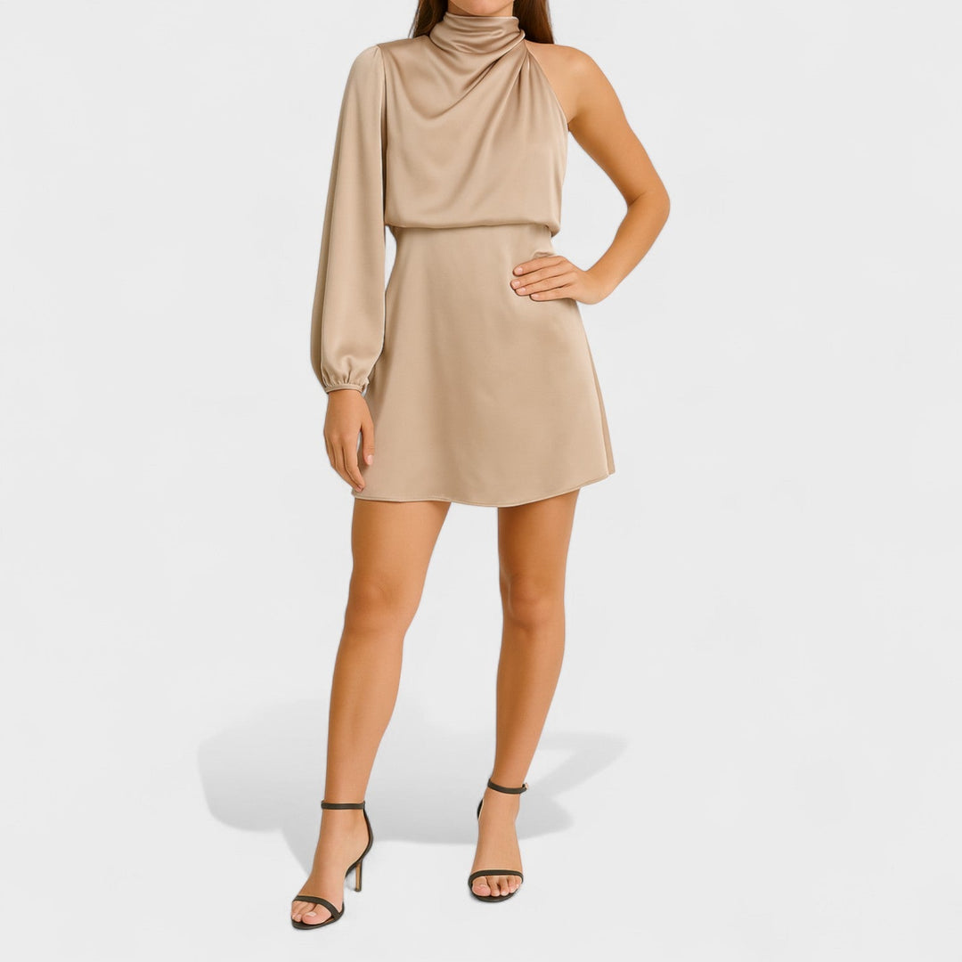 Phoebe - Asymmetric Party Dress
