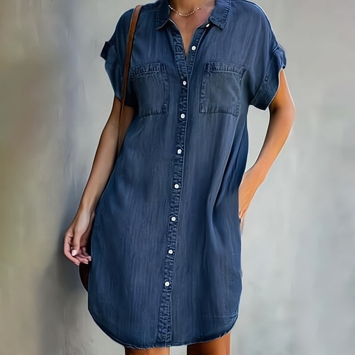 Ruby - Button-Up Shirt Dress