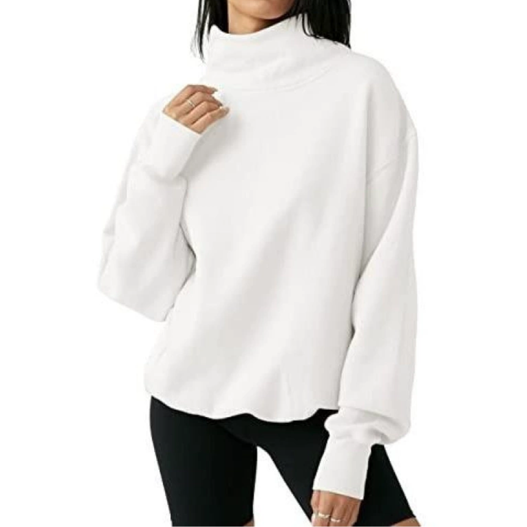 Layla | Cosy Oversized Turtleneck Sweatshirt