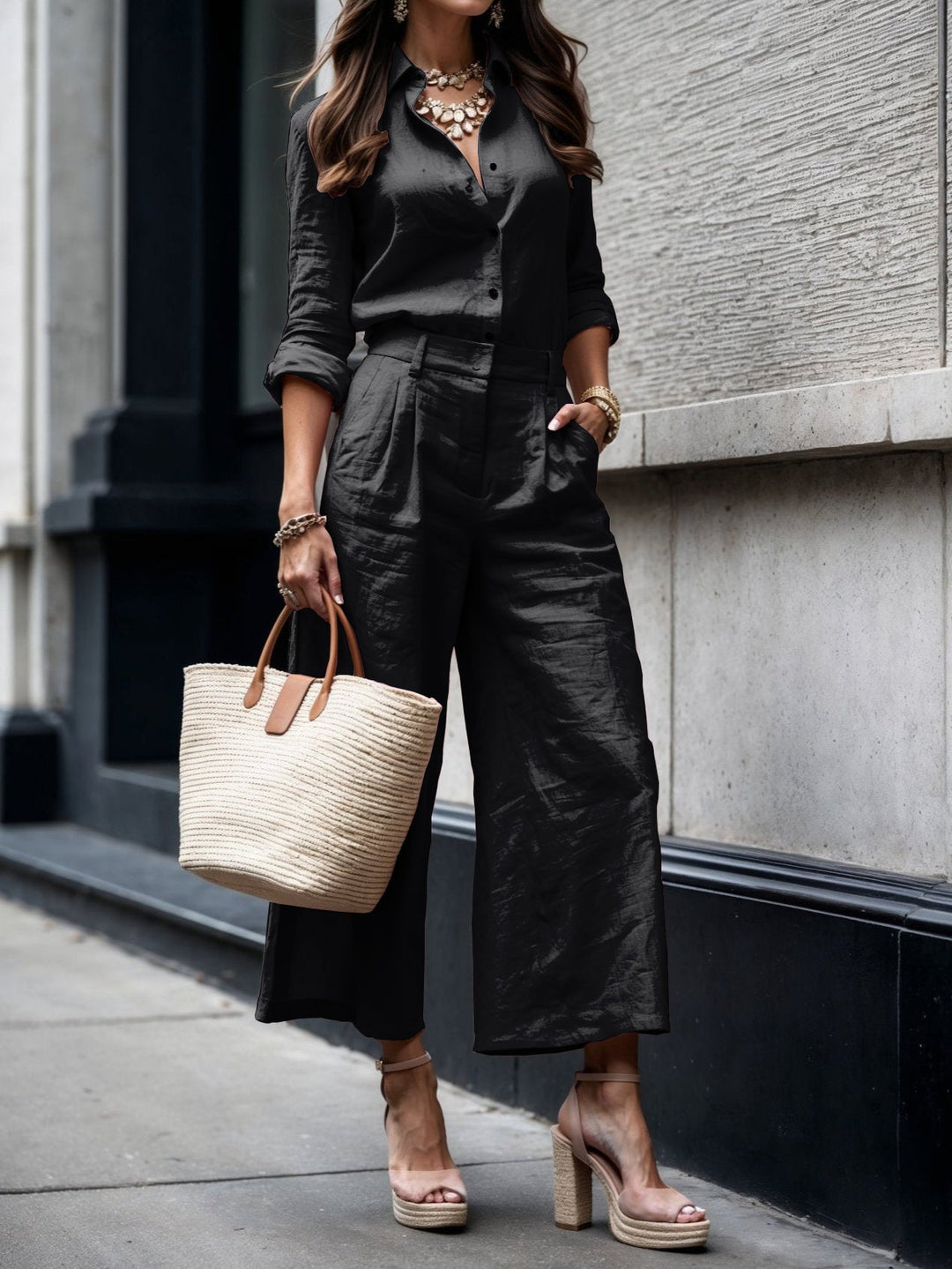Ivy - Pink Casual Chic Set