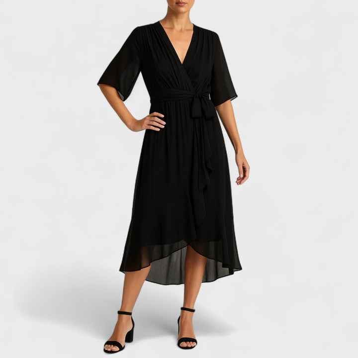 Clara - Elegant Waisted Dress