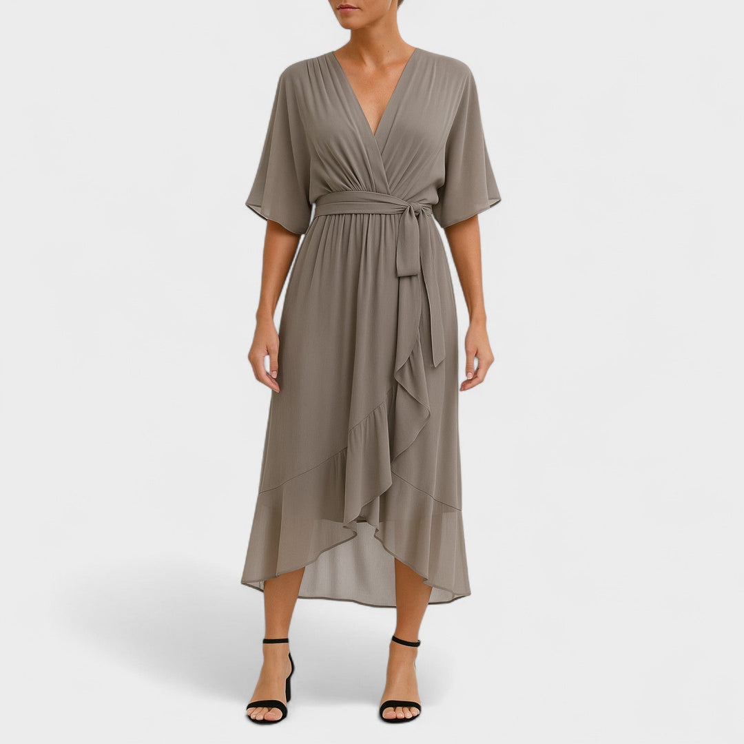 Clara - Elegant Waisted Dress