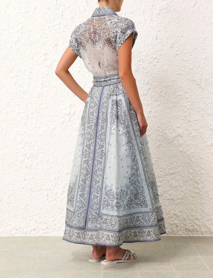 Magdalena | Printed two piece boho set