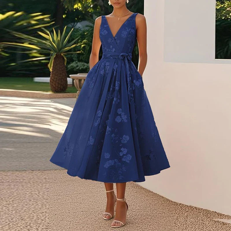 Ariana - Elegant Midi Dress