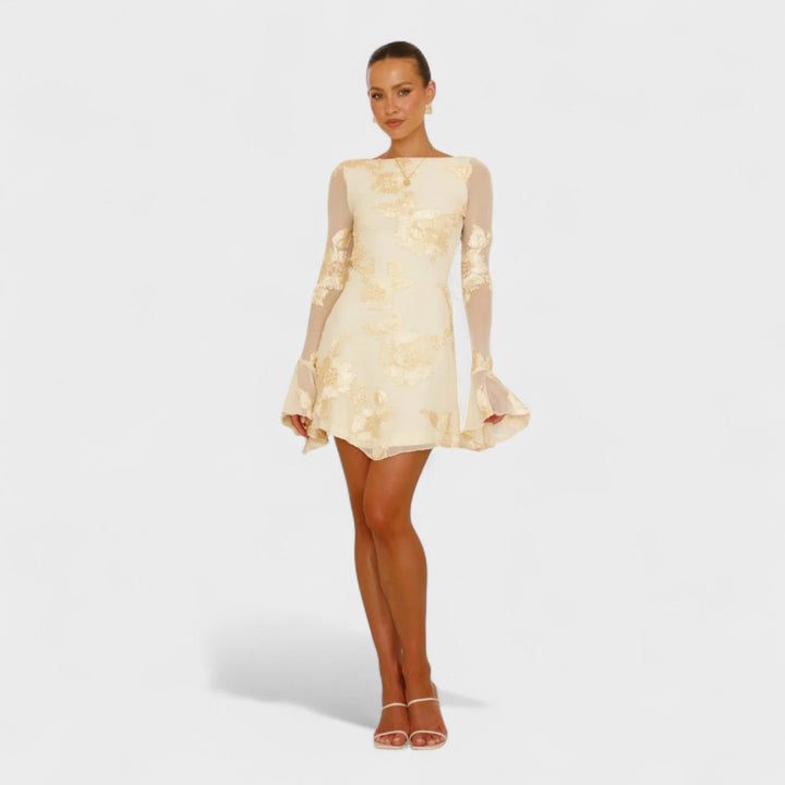 Clara - Floral Charm Mini Dress