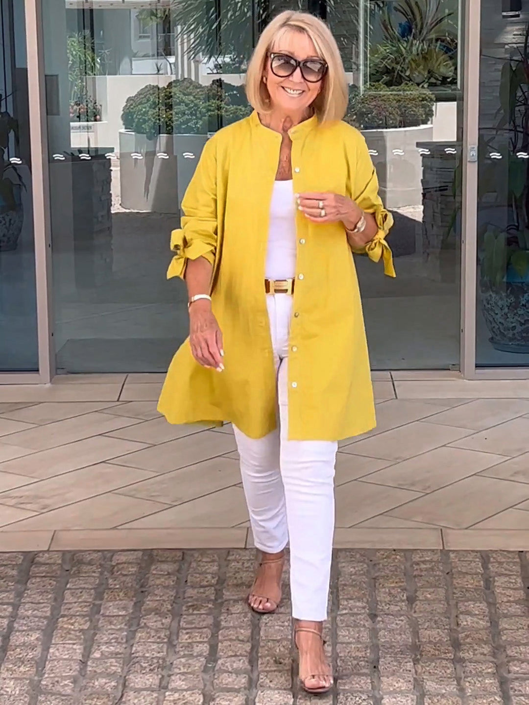 Zoe | Classy Long Shirt Jacket