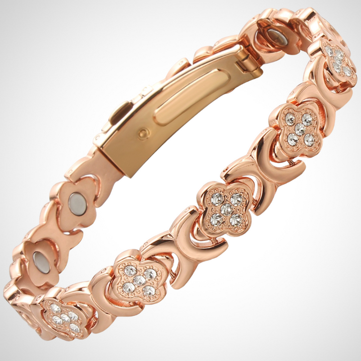 Yvette | Elegant Magnetic Copper Bangle