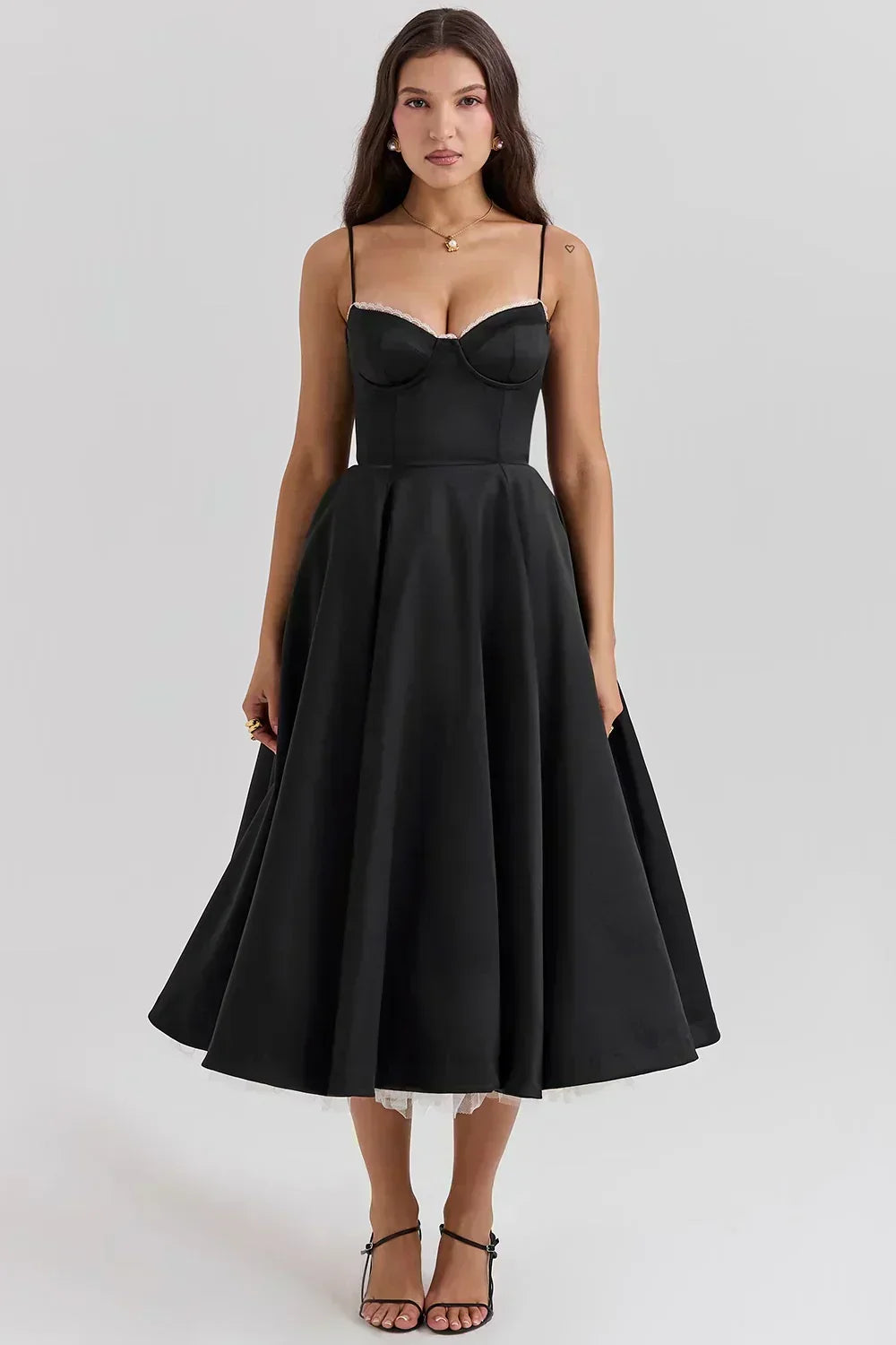 Britta | Luxury midi dress