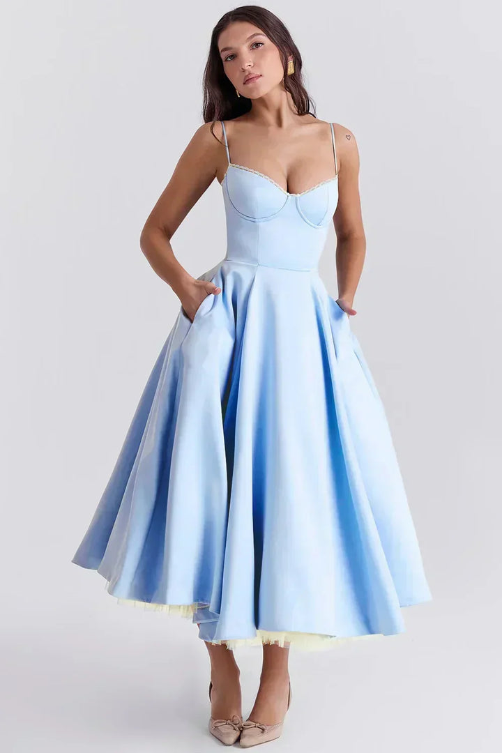 Britta | Luxury midi dress