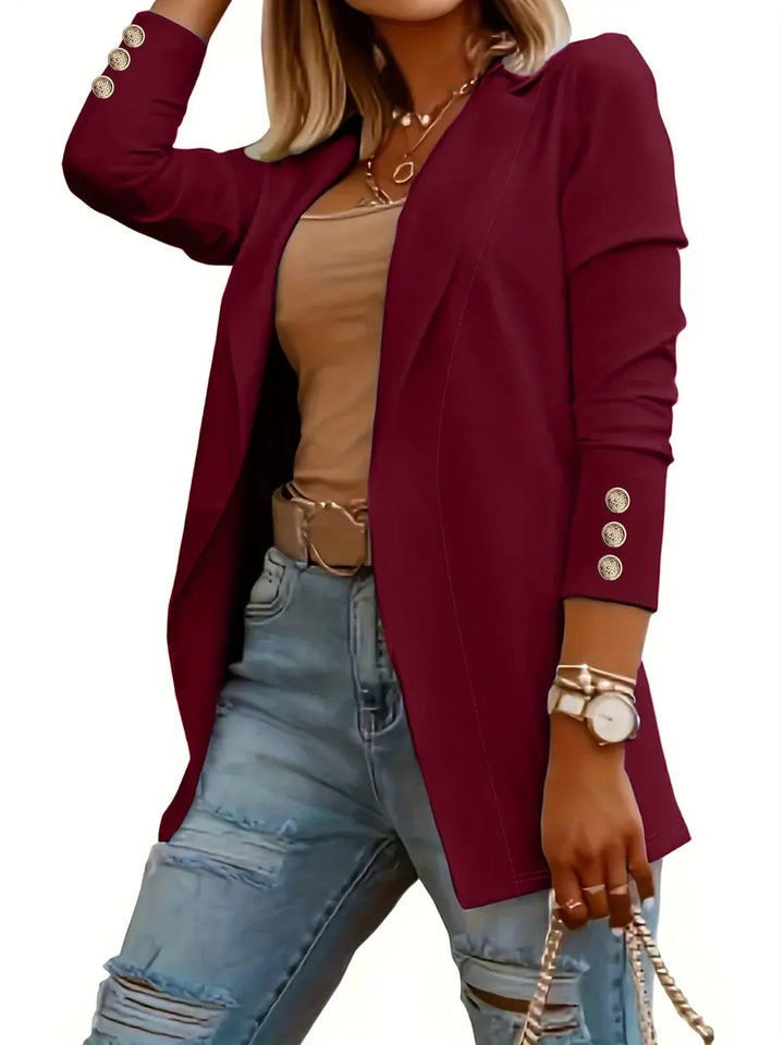 Chloe | Chic Open Front Jacket