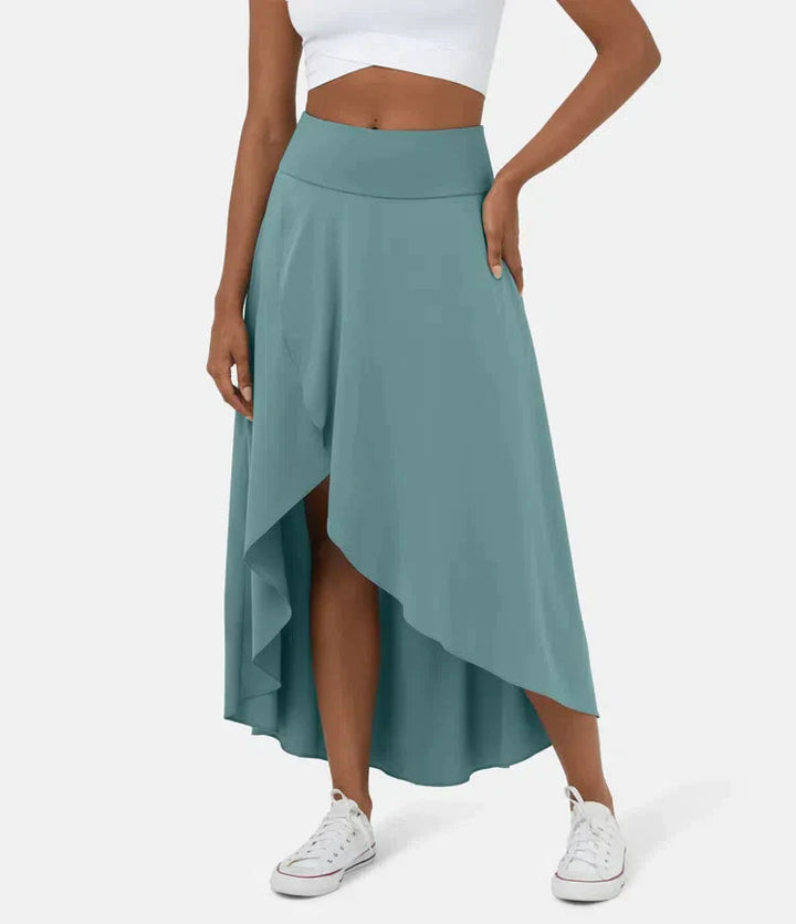 Rachael | Elegant Asymmetric Midi Skirt