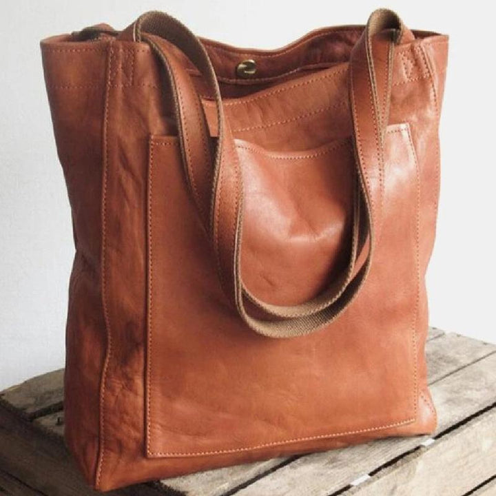 Matilda - Classic Leather Shoulder Bag