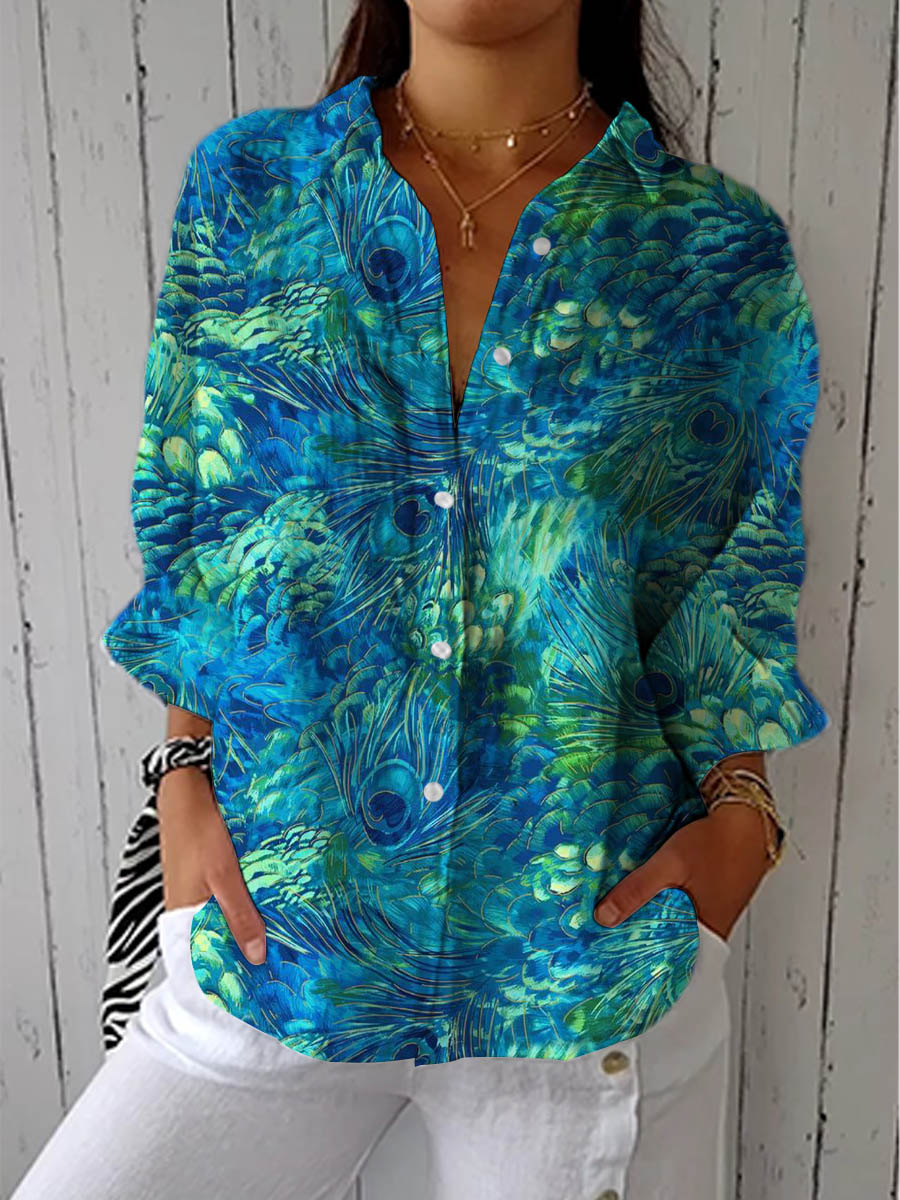 Florina | Peacock Blouse