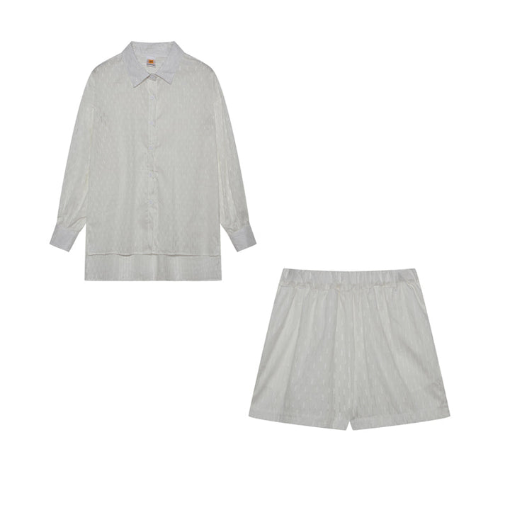 Evie | Lightweight blouse and shorts set
