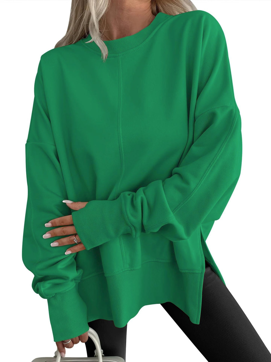 Caitlin | Comfy Oversized Long Sleeve Sweatshirt