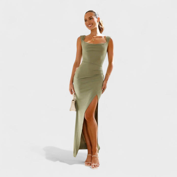 Layla - Open Back Long Dress