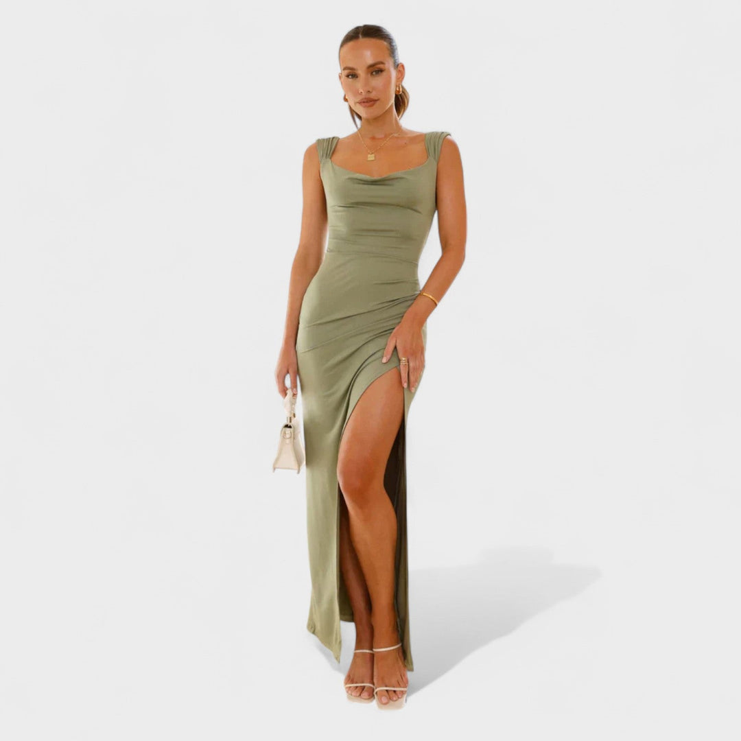 Layla - Open Back Long Dress