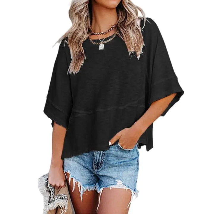 Samantha | Relaxed Batwing Sleeve Blouse