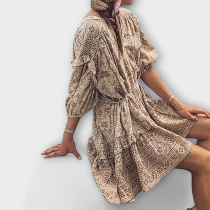 Mackenzie - Boho Mini Dress