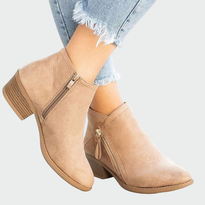 Amelia - Premium Orthopaedic Heeled Winter Boots