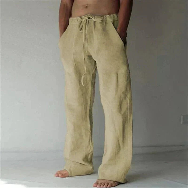 Theodore Relaxed Velcro-Fastening Trousers