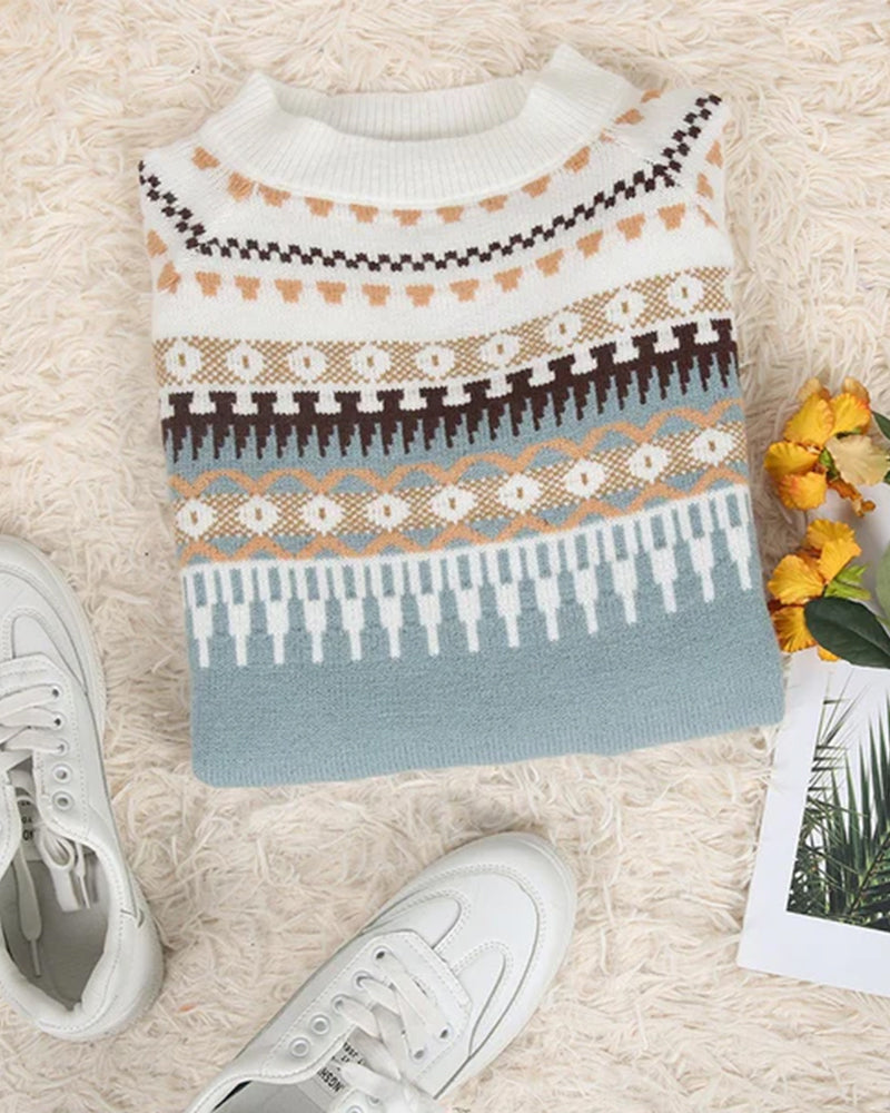 Lauren | Fair Isle Knit Sweater