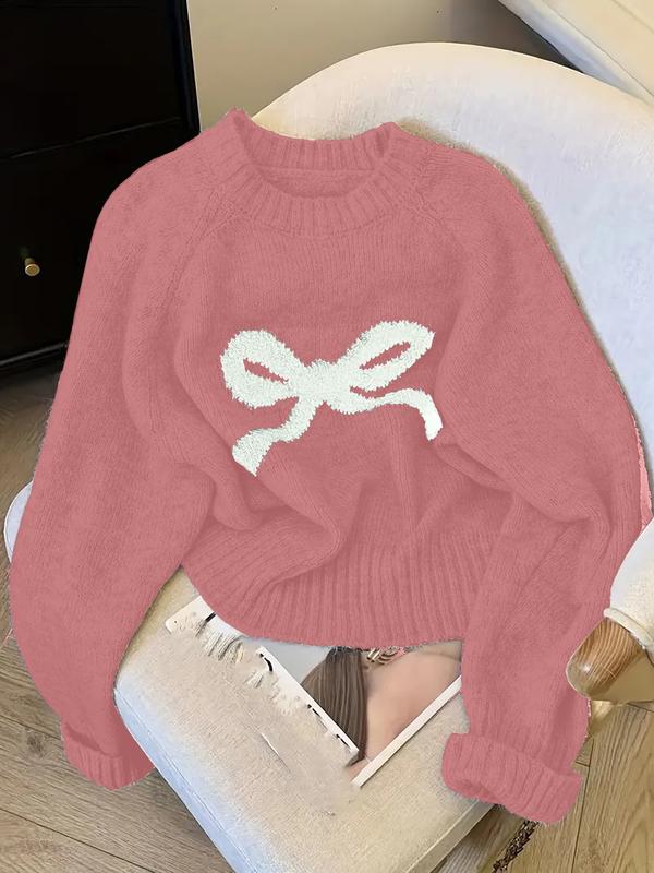 Gabrielle | Elegant Bow Knit Sweater for Fall & Winter Fashion