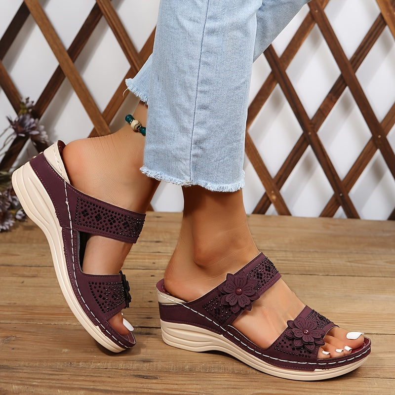 Emily | Comfortable wedge sandals