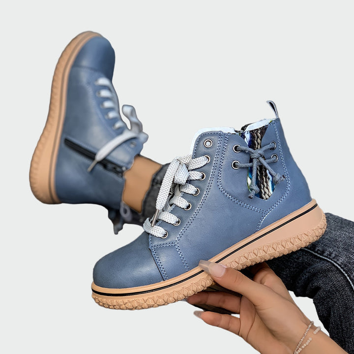 Adelaide - Low-Cut Orthopaedic Leather Boots