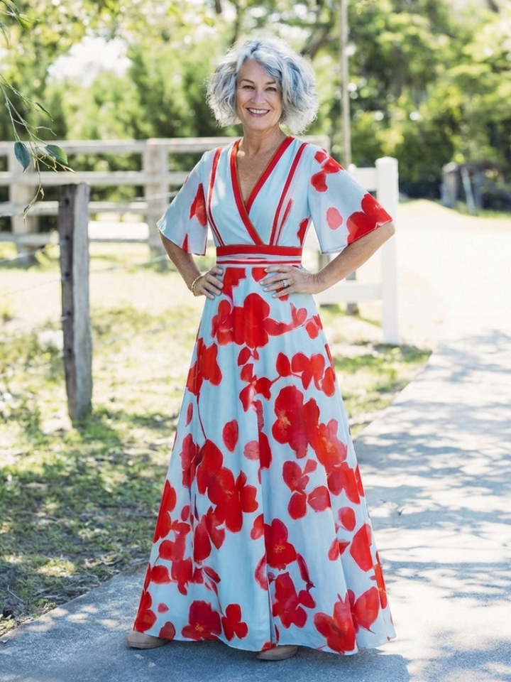 Georgina Floral Maxi Dress