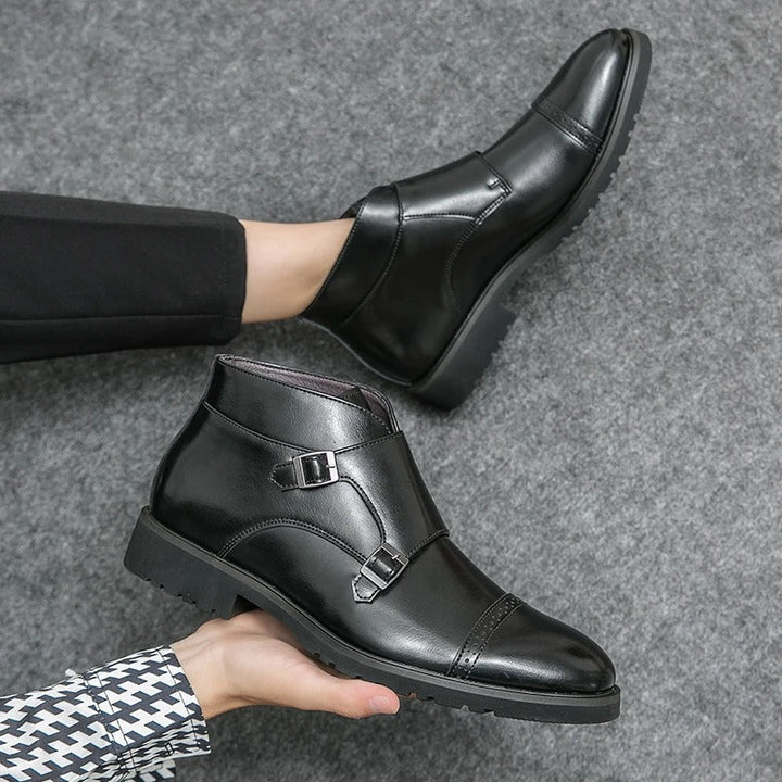 Mason - Double-Buckle Boots