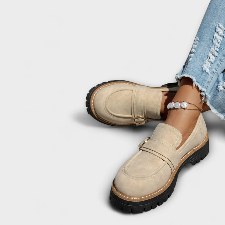 Nicole | Casual loafers with a round toe