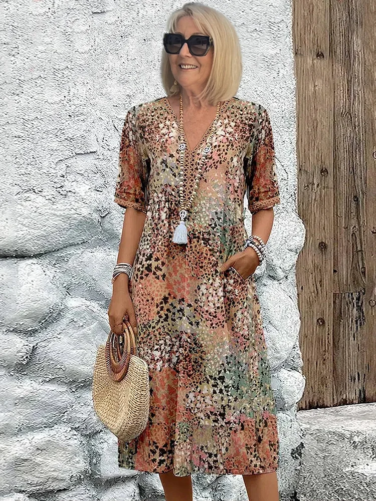 Amelia - Feminine Midi Dress