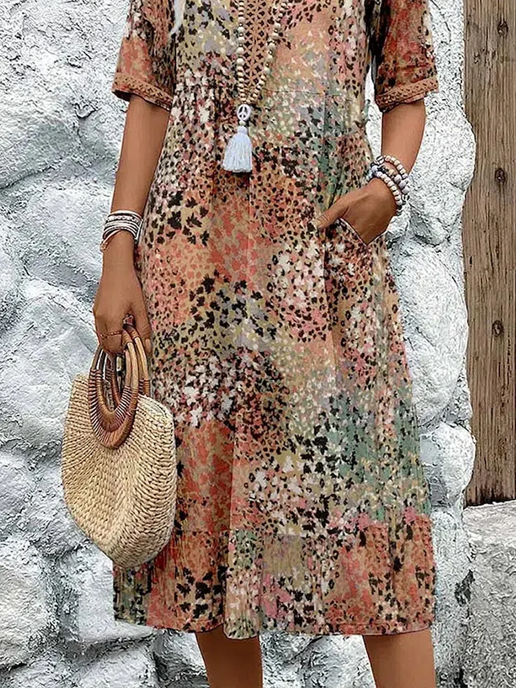 Amelia - Feminine Midi Dress