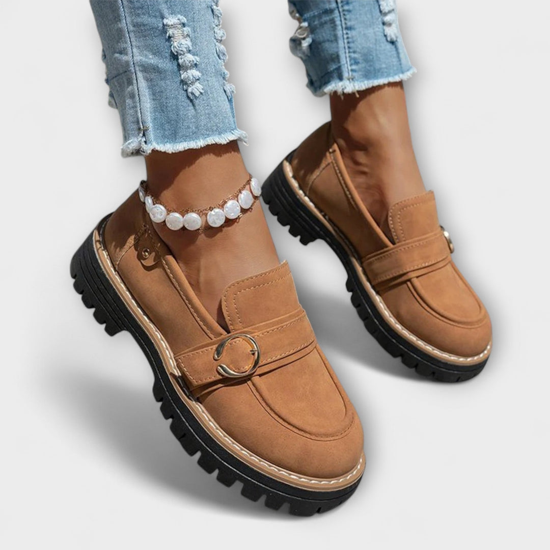 Nicole | Casual loafers with a round toe
