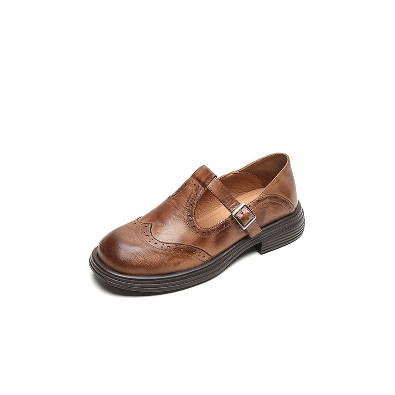 Sophie - Premium Leather Mary Janes