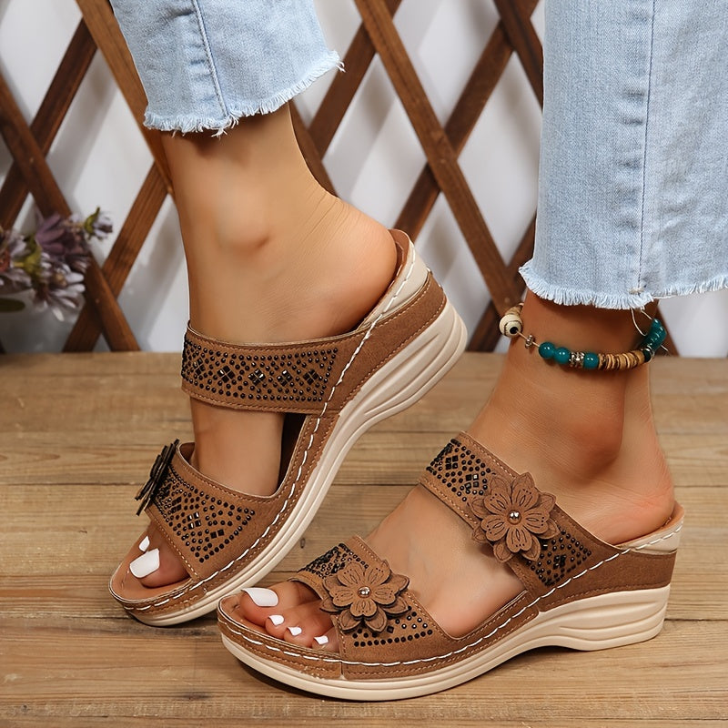 Emily | Comfortable wedge sandals