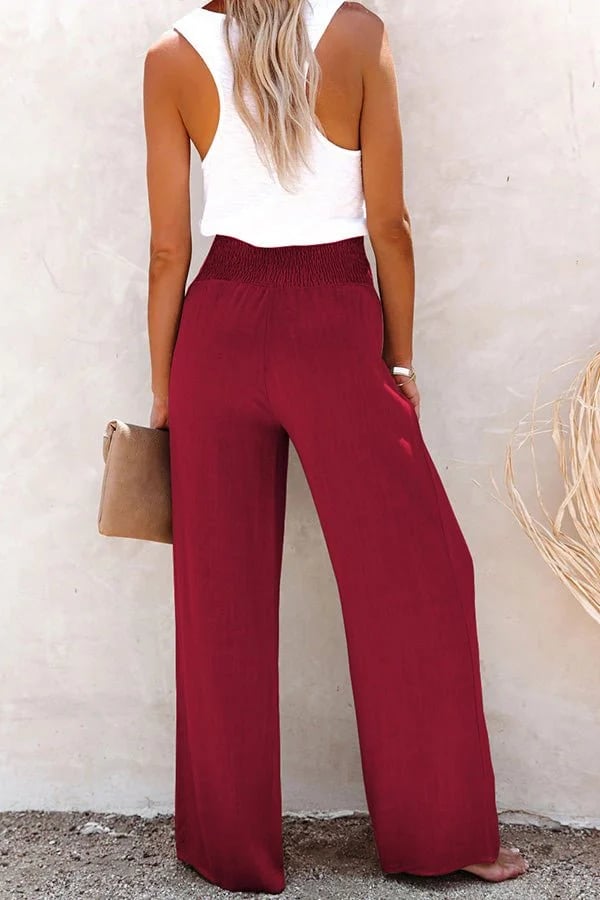Rose | Relaxed high-waisted trousers