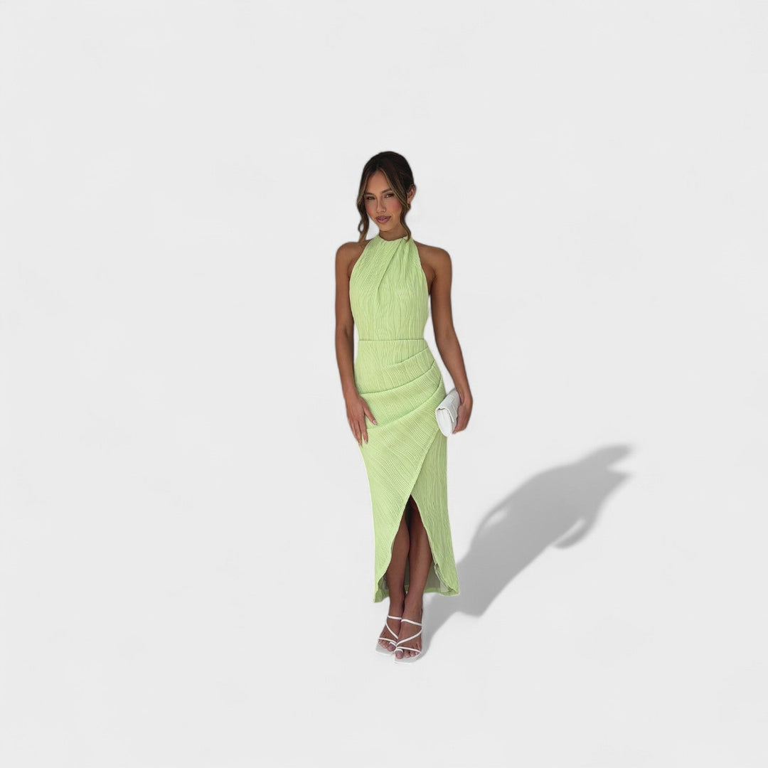 Penelope - Pleated Long Dress