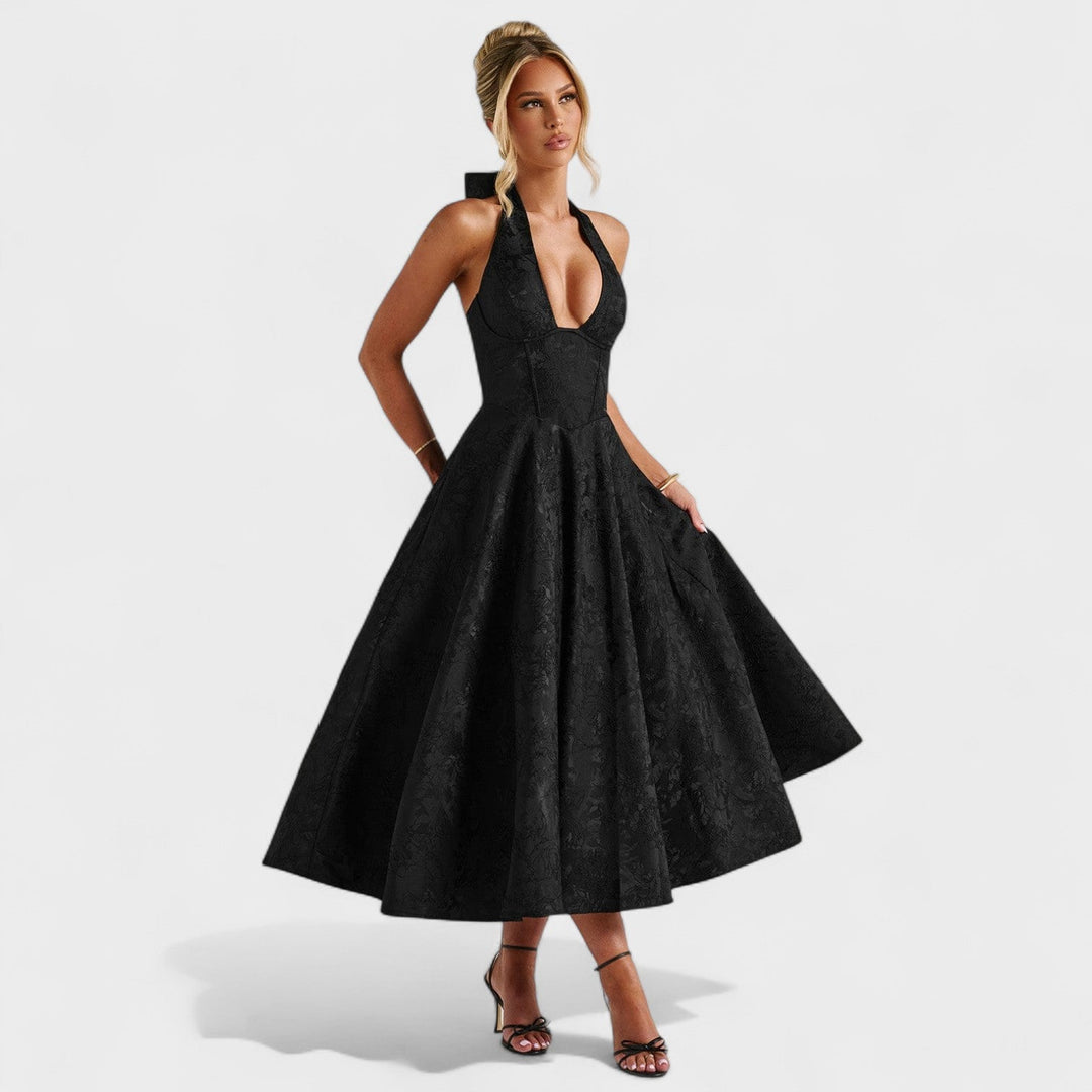 Eden - Textured Midi Dress