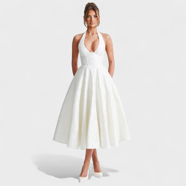 Eden - Textured Midi Dress