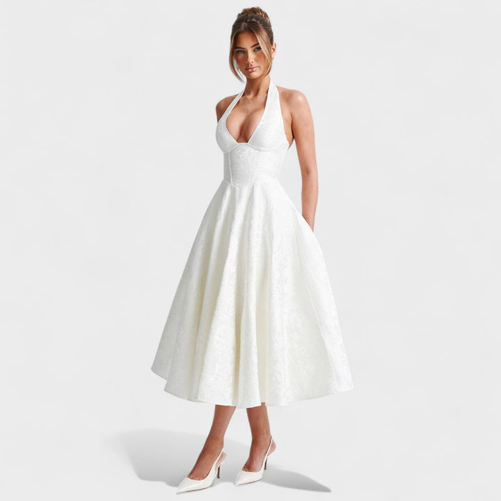 Eden - Textured Midi Dress