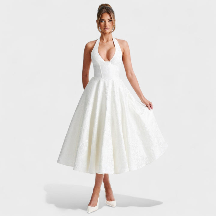 Eden - Textured Midi Dress