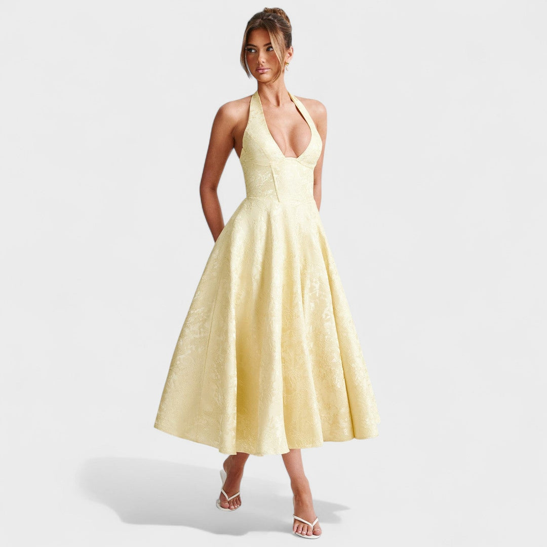 Eden - Textured Midi Dress